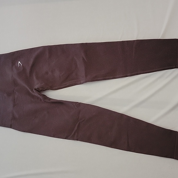Gymshark Burgundy Leggings Size S - Picture 1 of 5